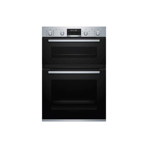 Bosch Serie 6 MBA5785S6B Stainless Steel Built In Double Pyrolytic Oven - Unbeatable Bathrooms