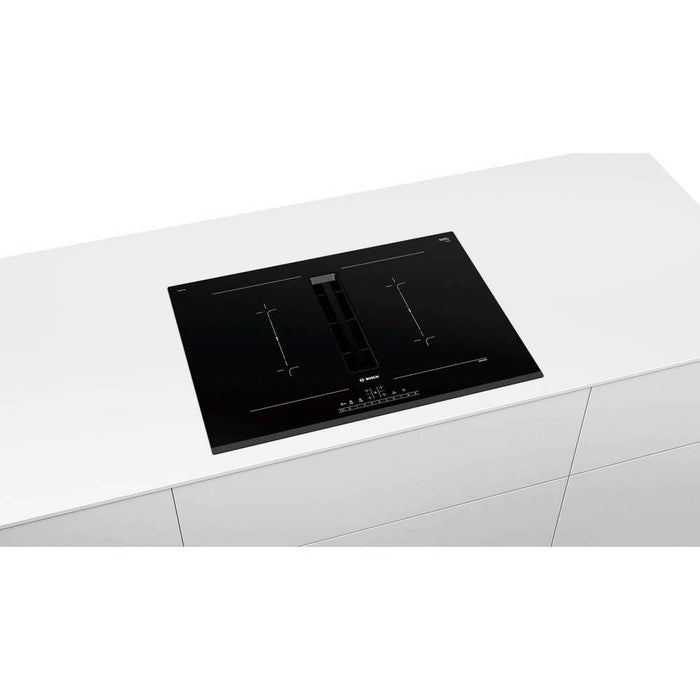 Bosch PVQ731F15E 70cm Black Venting Induction Hob - Unbeatable Bathrooms