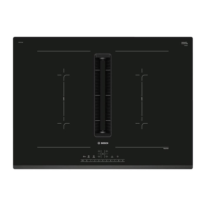 Bosch PVQ731F15E 70cm Black Venting Induction Hob - Unbeatable Bathrooms