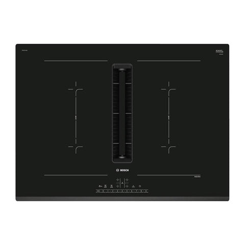 Bosch PVQ731F15E 70cm Black Venting Induction Hob - Unbeatable Bathrooms
