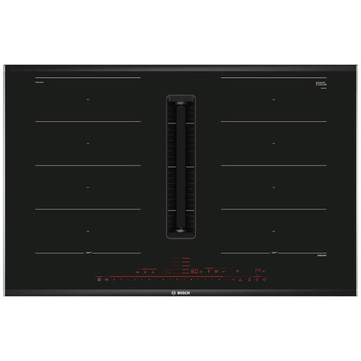 Bosch PXX875D67E 80cm Black Venting Induction Hob - Unbeatable Bathrooms