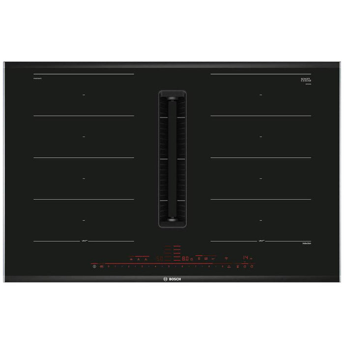 Bosch PXX875D67E 80cm Black Venting Induction Hob - Unbeatable Bathrooms