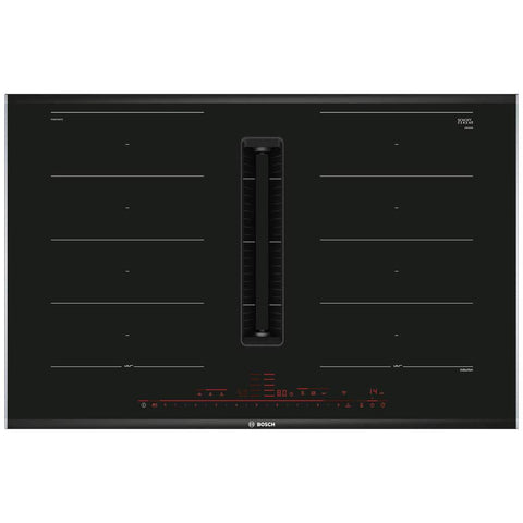 Bosch PXX875D67E 80cm Black Venting Induction Hob - Unbeatable Bathrooms