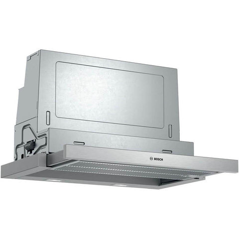 Bosch Serie 4 DFS067A51B 60cm Metallic Silver Telescopic Hood - Unbeatable Bathrooms