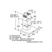 Bosch Serie 4 DWB66DM50B 60cm Stainless Steel T-Shape Chimney Hood - Unbeatable Bathrooms