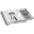 Bosch Serie 6 SMS6ZDW48G White Free Standing 13 Place Dishwasher - Unbeatable Bathrooms