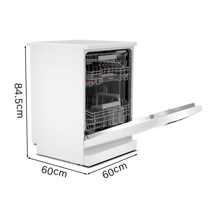 Bosch Serie 6 SMS6ZDW48G White Free Standing 13 Place Dishwasher - Unbeatable Bathrooms