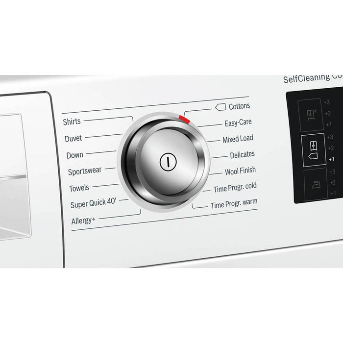 Bosch Serie 6 WTWH7660GB Free Standing 9kg Condenser Tumble Dryer - White - Unbeatable Bathrooms