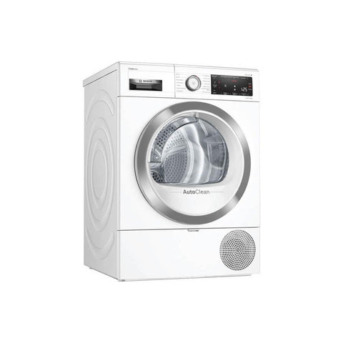 Bosch Serie 8 WTX88RH9GB White Free Standing 9kg Tumble Dryer - Unbeatable Bathrooms