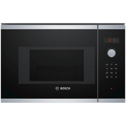 Bosch Serie 4 BEL523MS0B Stainless Steel Microwave and Grill - Unbeatable Bathrooms