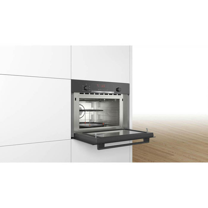 Bosch Serie 4 CMA583MB0B Built In Compact Combi Microwave and Oven - Unbeatable Bathrooms