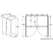 Bosch Serie 6 GSN36BWFV White Free Standing Frost Free Tall Freezer - Unbeatable Bathrooms