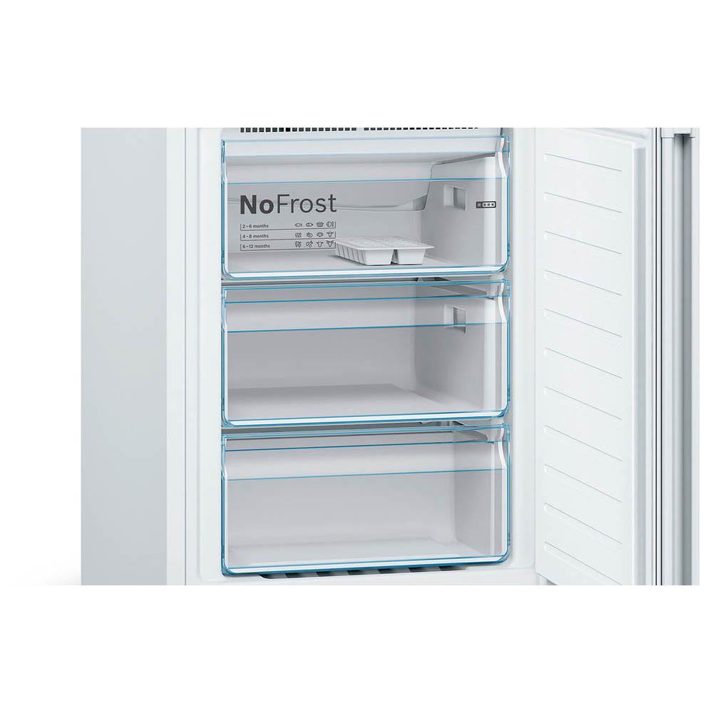 Bosch Serie 4 KGN39VWEAG White Free Standing Frost Free 70/30 Fridge Freezer - Unbeatable Bathrooms