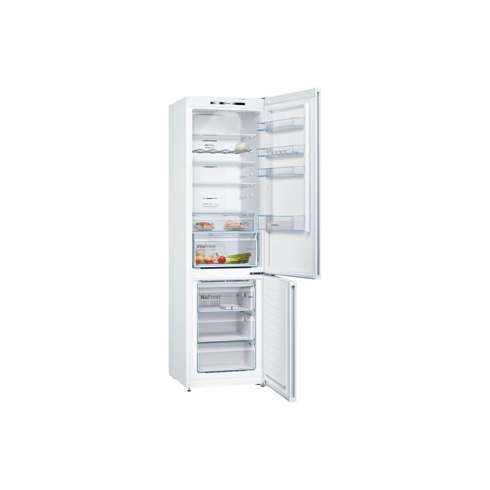 Bosch Serie 4 KGN39VWEAG White Free Standing Frost Free 70/30 Fridge Freezer - Unbeatable Bathrooms