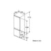 Bosch Serie 6 KIS87AFE0G Built In 70/30 Fridge Freezer - Unbeatable Bathrooms