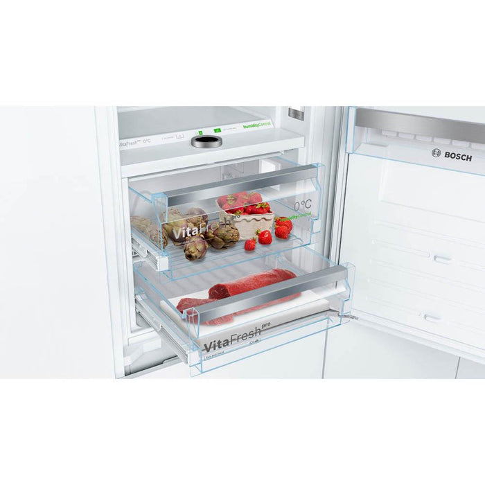 Bosch Serie 8 KIF86PFE0 Built In Frost Free 60/40 Fridge Freezer - Unbeatable Bathrooms