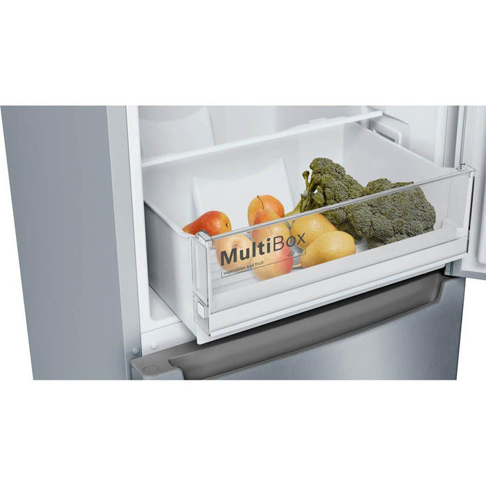 Bosch Serie 2 KGN33NLEAG Stainless Steel Free Standing Frost Free 60/40 Fridge Freezer - Unbeatable Bathrooms
