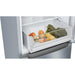Bosch Serie 2 KGN33NLEAG Stainless Steel Free Standing Frost Free 60/40 Fridge Freezer - Unbeatable Bathrooms