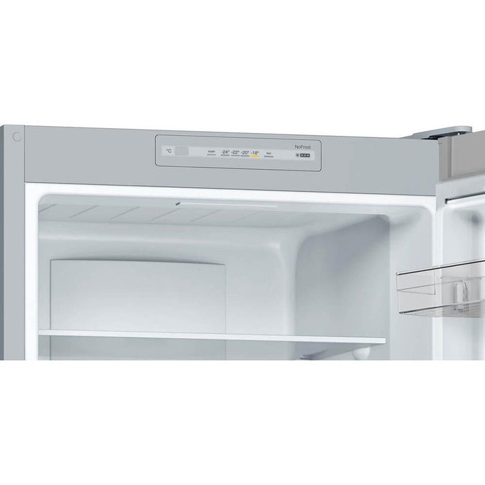 Bosch Serie 2 KGN33NLEAG Stainless Steel Free Standing Frost Free 60/40 Fridge Freezer - Unbeatable Bathrooms