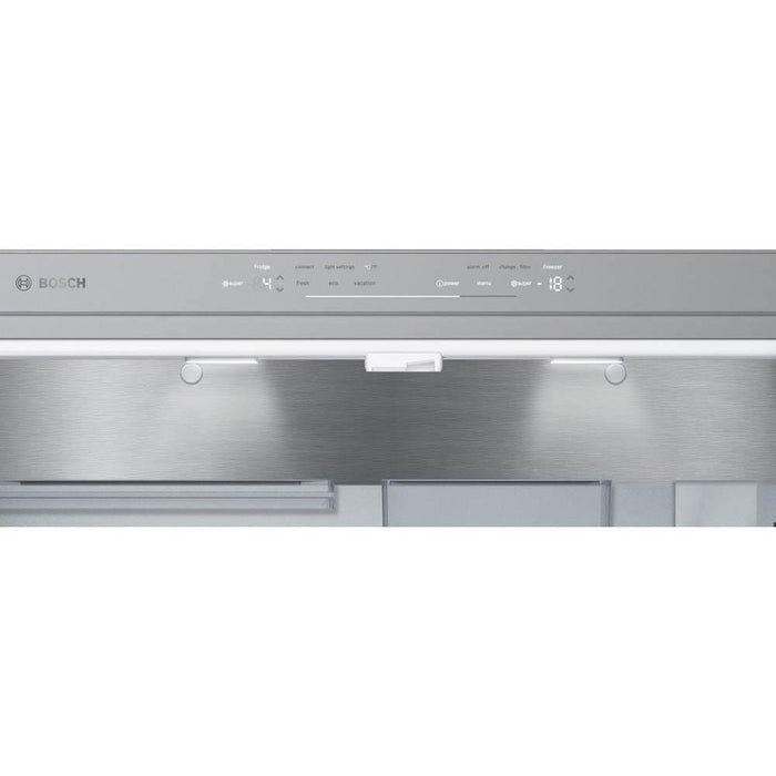 Bosch Serie 8 KFF96PIEP Stainless Steel Free Standing Frost Free 3-Door Fridge Freezer - Unbeatable Bathrooms