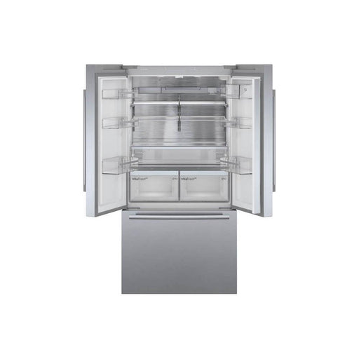 Bosch Serie 8 KFF96PIEP Stainless Steel Free Standing Frost Free 3-Door Fridge Freezer - Unbeatable Bathrooms