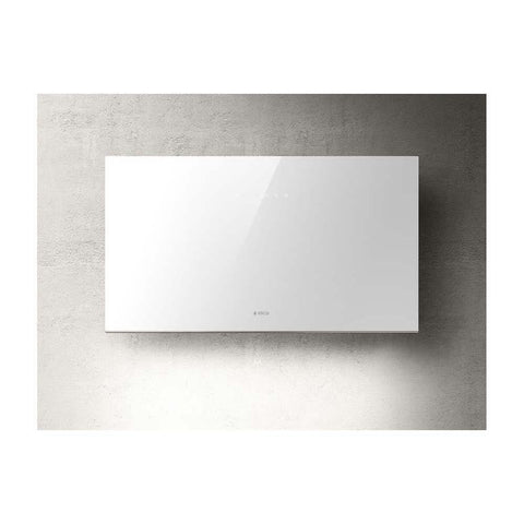 Elica Boxin Integrated Hood - Stainless Steel & White Glass - Unbeatable Bathrooms