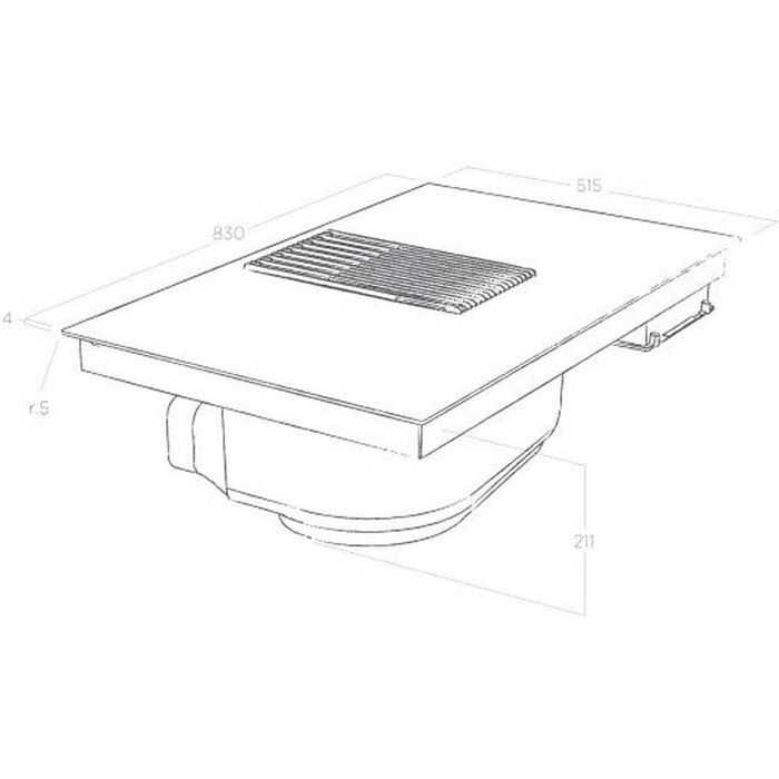 Elica NikolaTesla Libra 85cm Induction Hob - Unbeatable Bathrooms