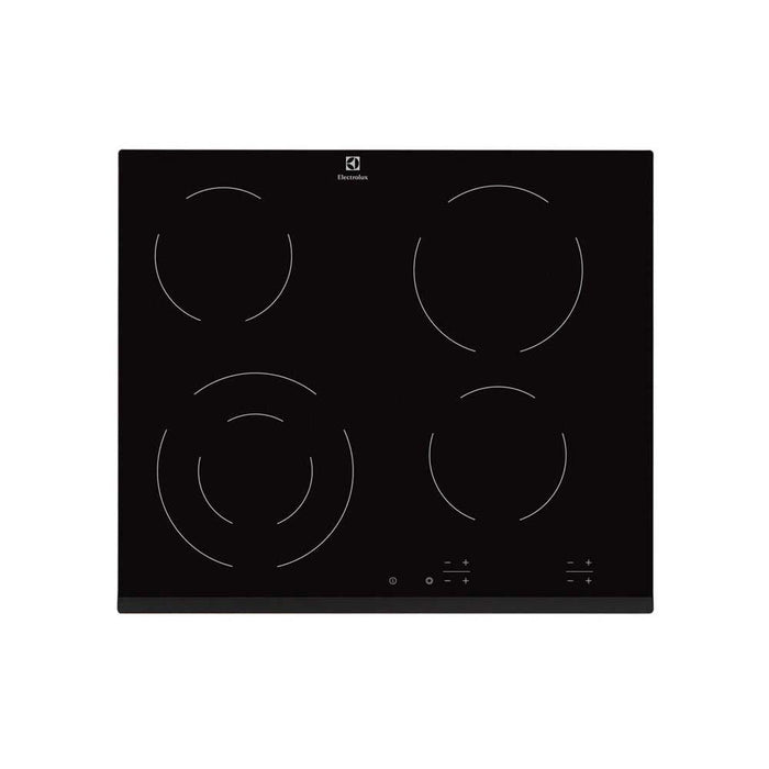 Electrolux EHF6241FOK Black 60cm Ceramic Hob - Unbeatable Bathrooms