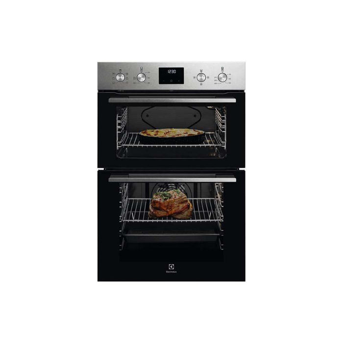 Electrolux KDFGE40TX Built In Stainless Steel Double Electric Oven - Unbeatable Bathrooms