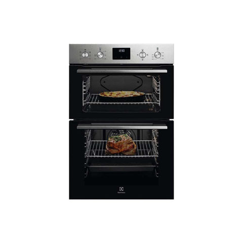Electrolux KDFGE40TX Built In Stainless Steel Double Electric Oven - Unbeatable Bathrooms