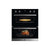 Electrolux KDFEC40UX Built Under Black & Stainless Steel Double Electric Oven - Unbeatable Bathrooms