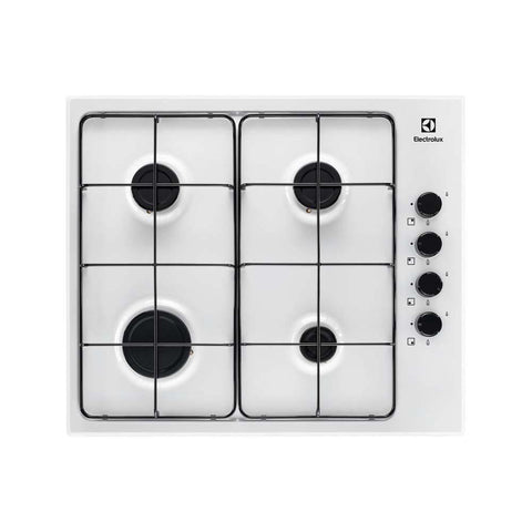 Electrolux KGS6404W White 60cm Gas Hob - Unbeatable Bathrooms