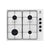 Electrolux KGS6404W White 60cm Gas Hob - Unbeatable Bathrooms