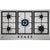 Electrolux KGS9536X Stainless Steel 85cm Gas Hob - Unbeatable Bathrooms