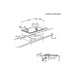Electrolux KGS9536X Stainless Steel 85cm Gas Hob - Unbeatable Bathrooms