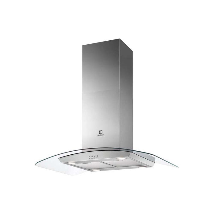 Electrolux LFI519X Stainless Steel 90cm Curved Glass Island Hood - Unbeatable Bathrooms