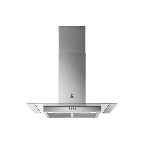 Electrolux LFL327A 60cm Stainless Steel Flat Glass Chimney Hood - Unbeatable Bathrooms