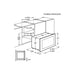 Electrolux KMFE172TEX Built In Black Microwave - Unbeatable Bathrooms