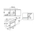 Hotpoint SI4 854 H IX Built In Stainless Steel Single Electric Oven - Unbeatable Bathrooms