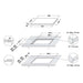 Indesit IB88B60NE 60cm Black Induction Hob - Unbeatable Bathrooms