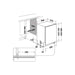 Indesit DIO 3T131 FE UK Fully Integrated 14 Place Dishwasher - Unbeatable Bathrooms