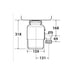 InSinkErator Model 46 Black Waste Disposal Unit & Air Switch - Unbeatable Bathrooms