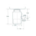 InSinkErator E75 Waste Disposal Unit and Air Switch - Unbeatable Bathrooms