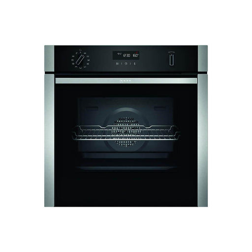 Neff N50 B2ACH7HH0B Stainless Steel Built In Single Pyrolytic Oven - Unbeatable Bathrooms
