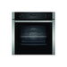 Neff N50 B4AVH1AH0B Stainless Steel Built In Single Slide and Hide Electric Oven with Steam - Unbeatable Bathrooms