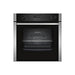 Neff N50 B5AVM7HH0B Stainless Steel Built In Single Slide and Hide Pyrolytic Oven with Steam - Unbeatable Bathrooms