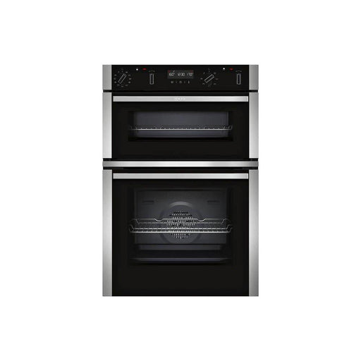 Neff N50 U2ACM7HH0B Built In Double Pyrolytic Oven - Stainless Steel - Unbeatable Bathrooms