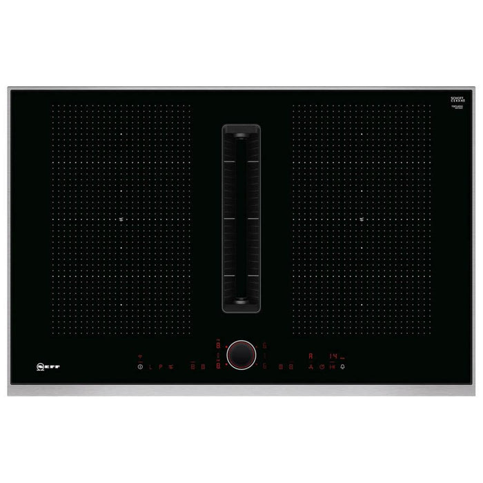 Neff N90 T58TL6EN2 80cm Venting Induction Hob - Black - Unbeatable Bathrooms