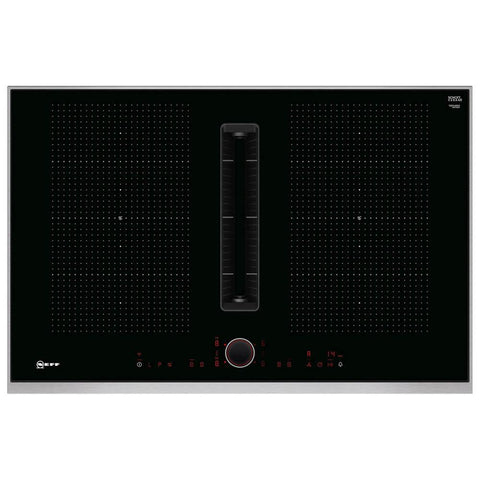 Neff N90 T58TL6EN2 80cm Venting Induction Hob - Black - Unbeatable Bathrooms