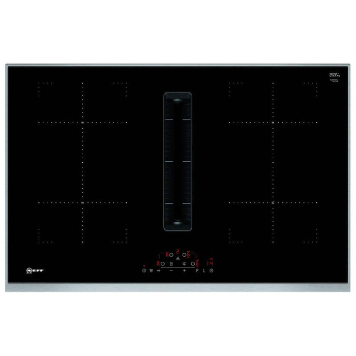 Neff N70 T48TD7BN2 80cm Venting Induction Hob - Black - Unbeatable Bathrooms